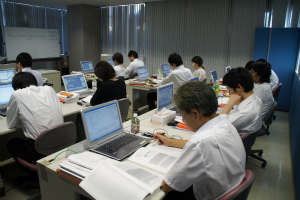 一般社員研修受講中