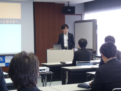 会社説明会先輩のお話 会社説明会先輩のお話