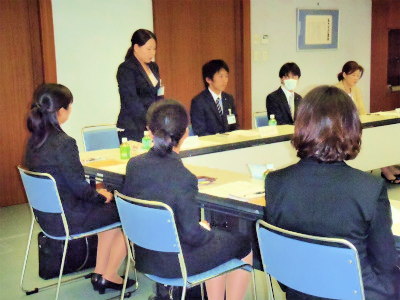 先輩社員の話 先輩社員の話