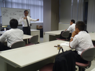 熱のこもった講義 熱のこもった講義