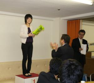 女性優勝 女性優勝